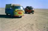 Unsere VW Busse Bulli in der Sahara