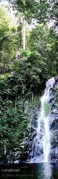 Durian Wasserfall auf Langkawi